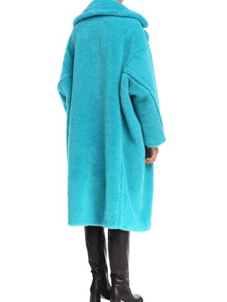 Бірюзове пальто MAX MARA : фото 4 - Invogue